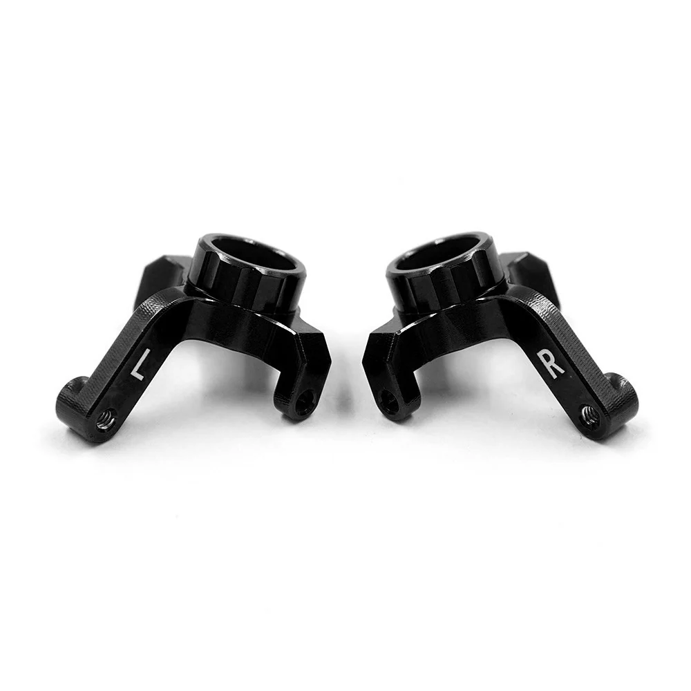 Ensemble de fusées de direction avant en aluminium noir pour buggy Losi 1/24 Micro-B 2WD