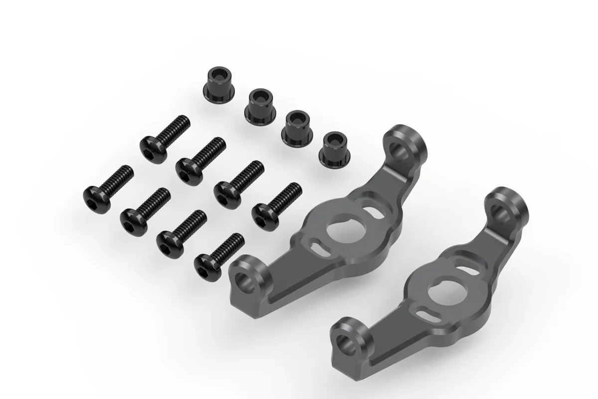 Ensemble de moyeux en C portique en aluminium (gris) HP161159