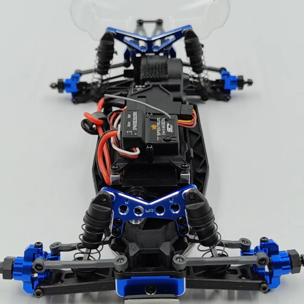 Ensemble de tour d'amortisseurs en aluminium (avant et arrière) pour buggy Losi 1/24 Micro-B 2WD - Image 2