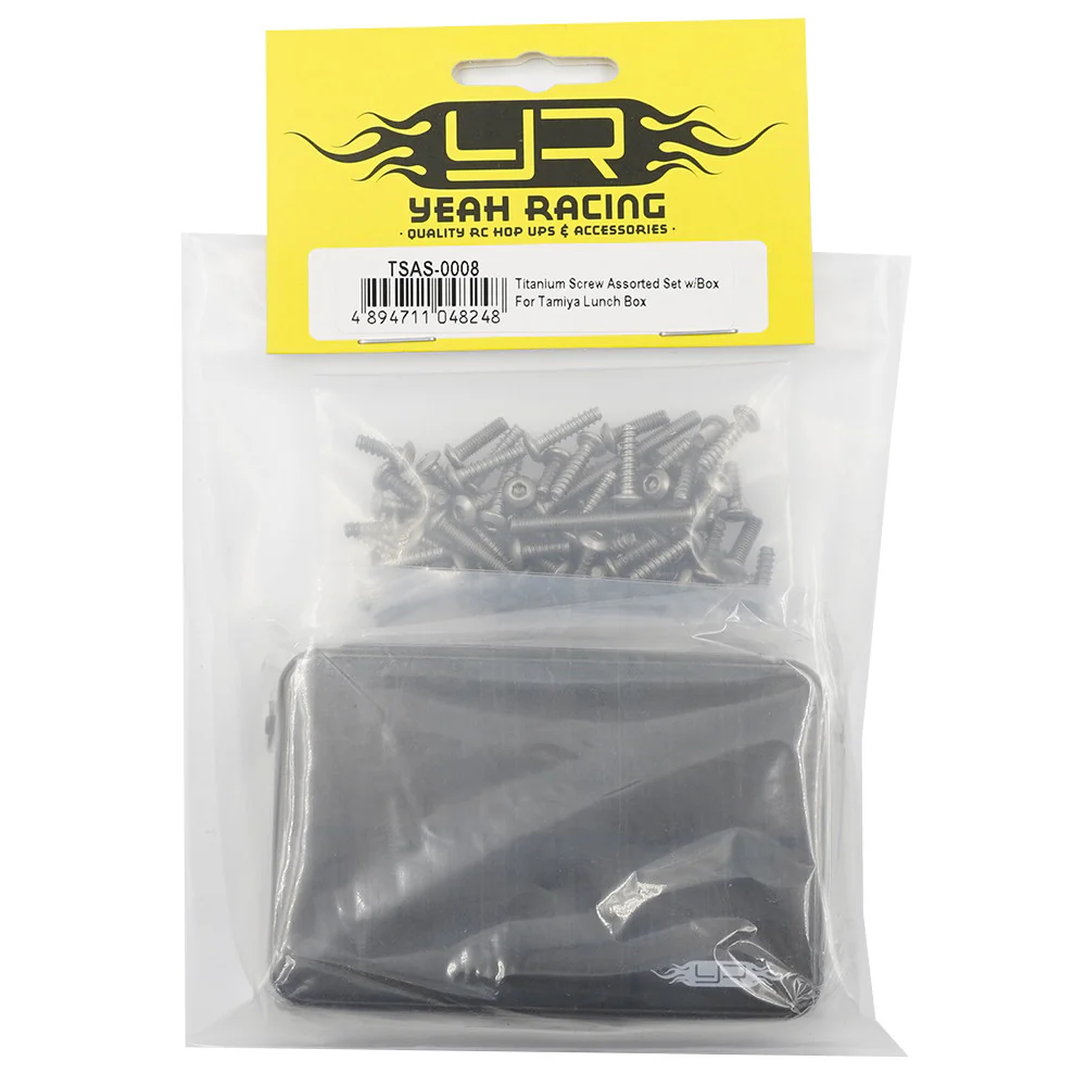 Ensemble de vis en titane assorties avec boîte pour Tamiya Lunch Box - Image 2