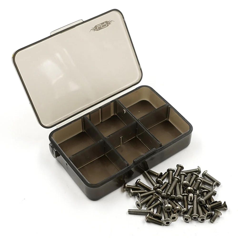 Ensemble de vis en titane assorties avec mini-boîte pour Tamiya TT01E