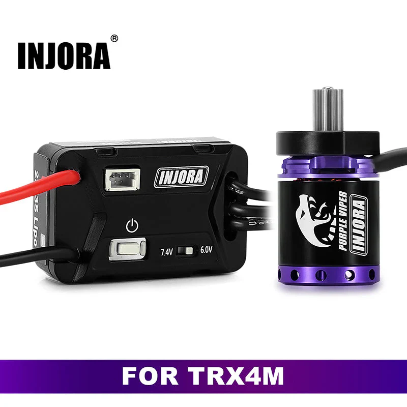 ESC brushless étanche MBL32 G2 et moteur Purple Viper 1721 pour TRX4M 1/18 - MBL32G2-INM19-4M