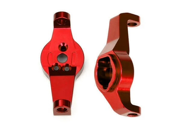 Etriers avant Alu Rouge (gauche + droit) - Traxxas 8232R