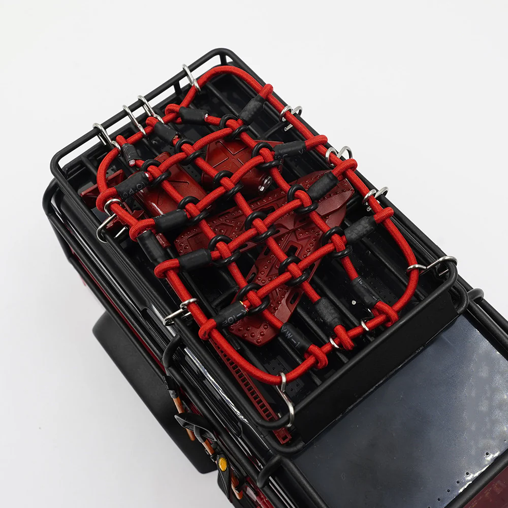 Filet de toit noir 65x105mm pour Traxxas TRX-4M 1/18 - Image 3