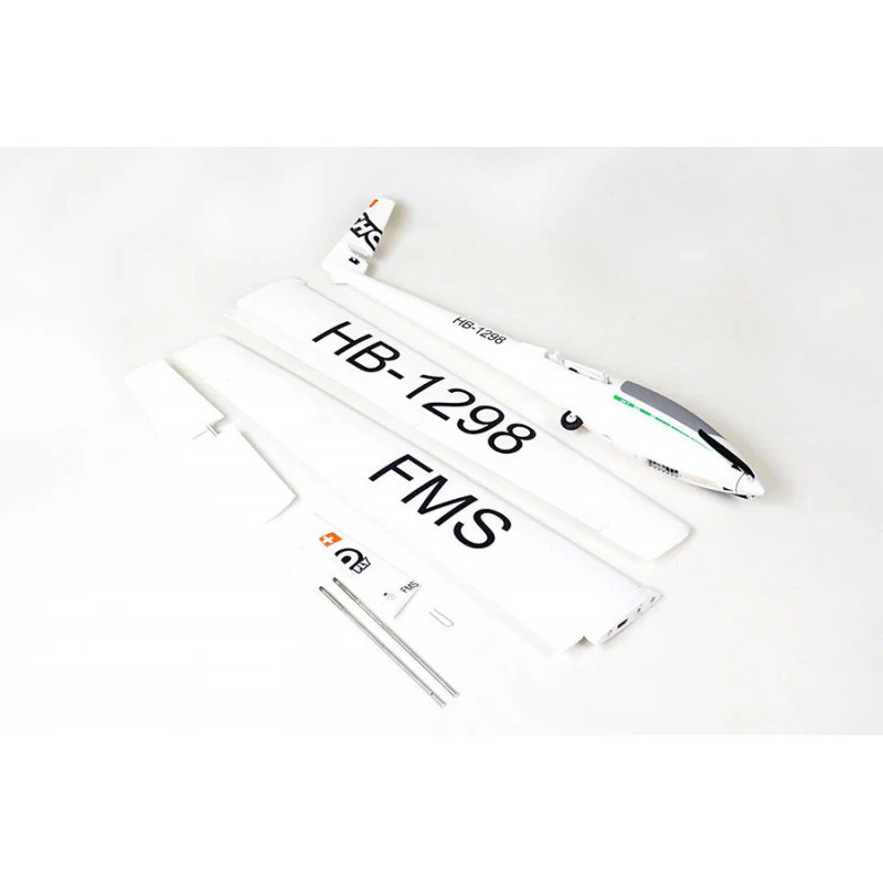 FMS Planeur 1/8 Glider 2500mm : ASW-17 PNP Kit FMS129 - Image 6