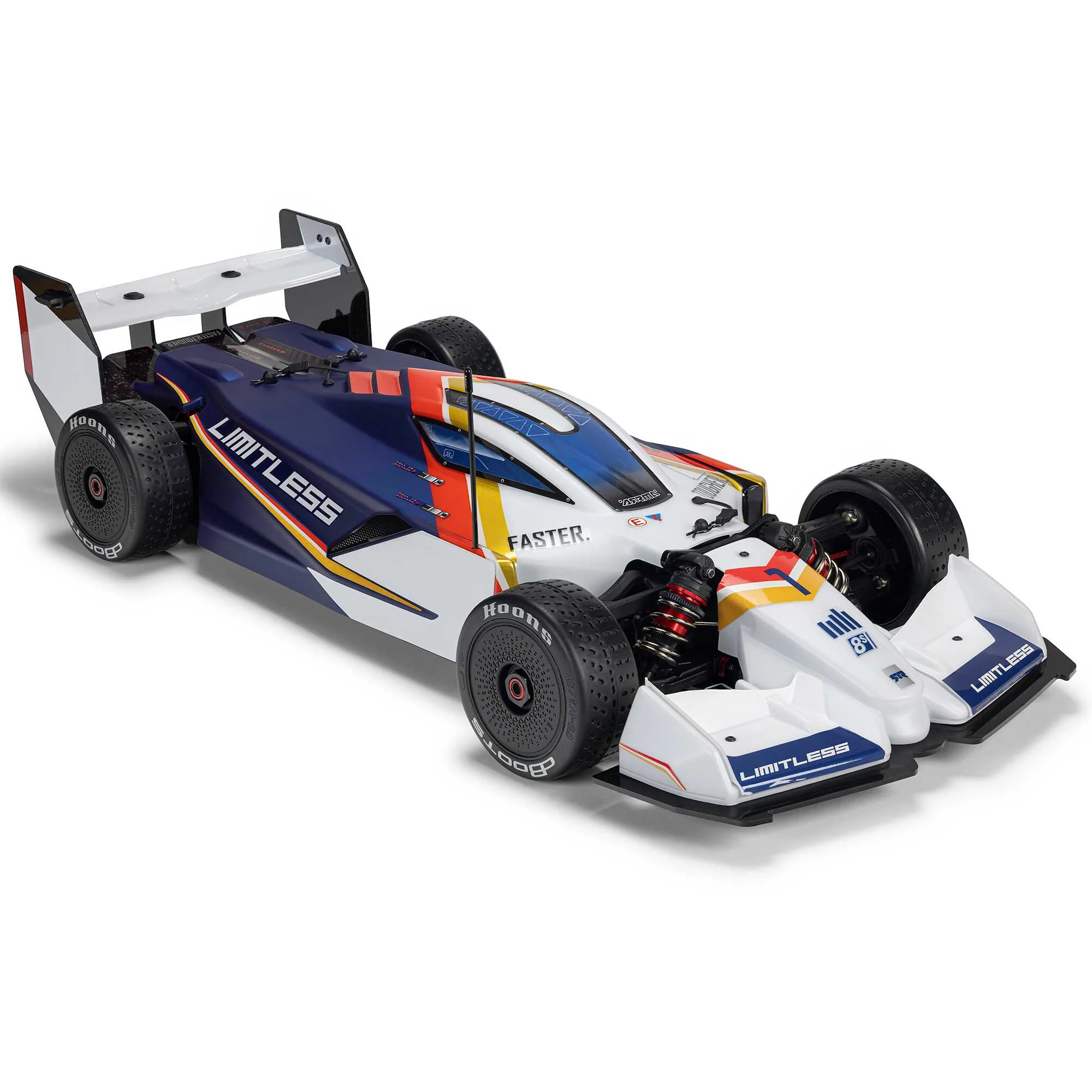 Formule 1 Limitless ARRMA 1/7 8S AVC 4X4 RTR Brushless Blanc/Bleu - ARA7816T2 - Image 2