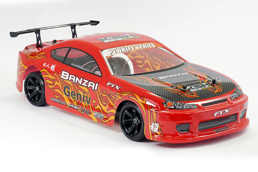 Voiture RC Drift 1/10 FTX Banzai RTR rouge - Image 2