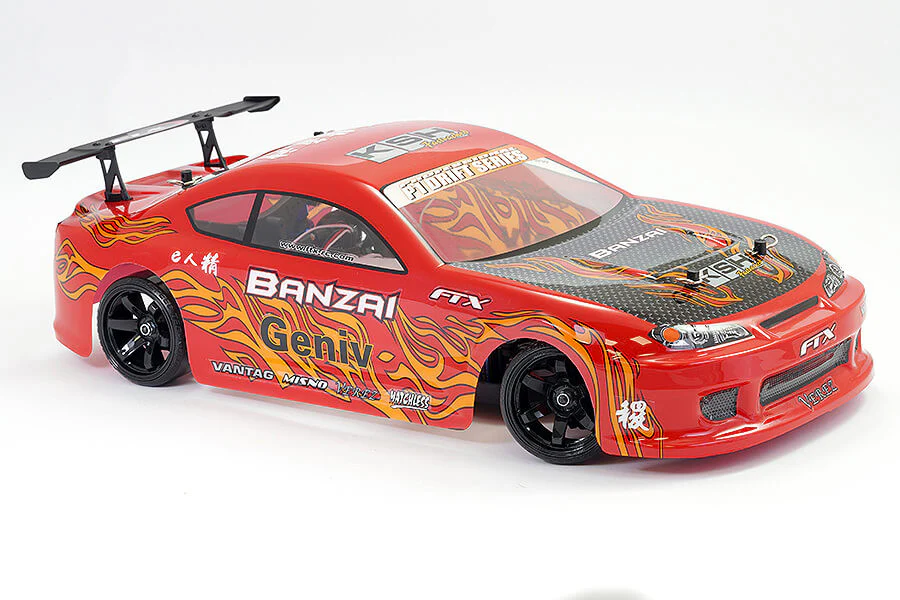Voiture RC Drift 1/10 FTX Banzai RTR rouge - Image 3