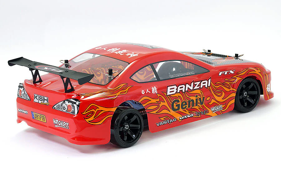 Voiture RC Drift 1/10 FTX Banzai RTR rouge - Image 4