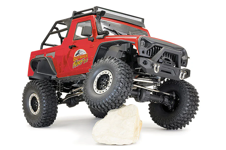 FTX Outback Fury 2.0 rouge 4WD RTR 1/10 Trail Crawler 5578 - Image 3