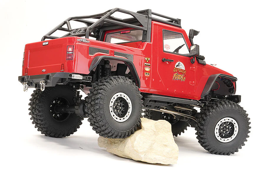 FTX Outback Fury 2.0 rouge 4WD RTR 1/10 Trail Crawler 5578 - Image 4