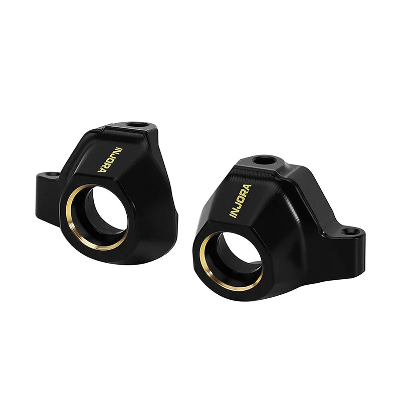 Fusées de direction en laiton noir Injora pour Axial SCX30 1/30 - Image 3