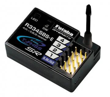 Futaba R334SBSE Récepteur 4CH S.BUS2 T-FHSS-SR Diversity