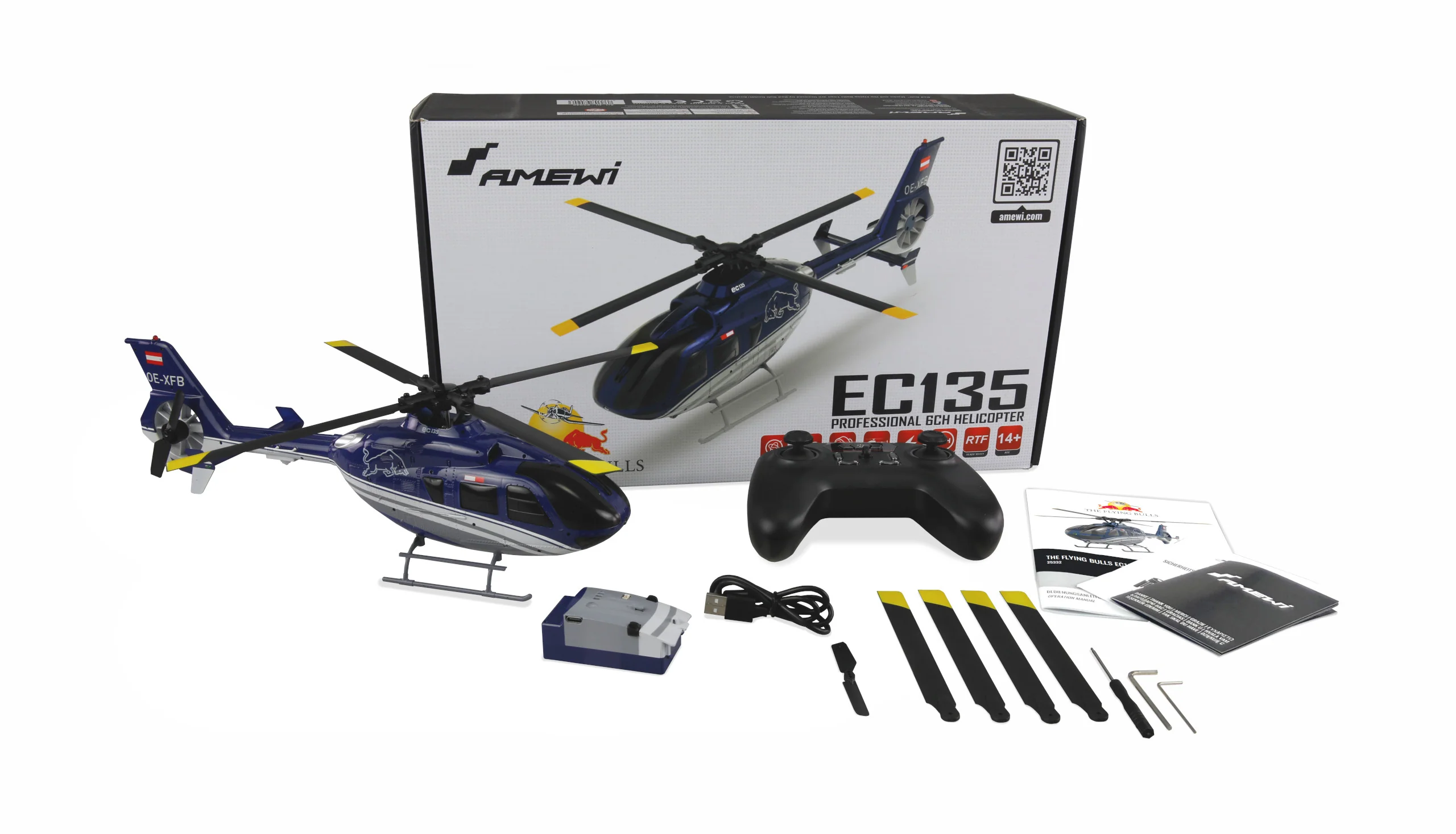 Hélicoptère RC EC135 Brushless 6 voies - Image 7
