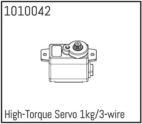 High-Torque Servo 1kg/3-wire