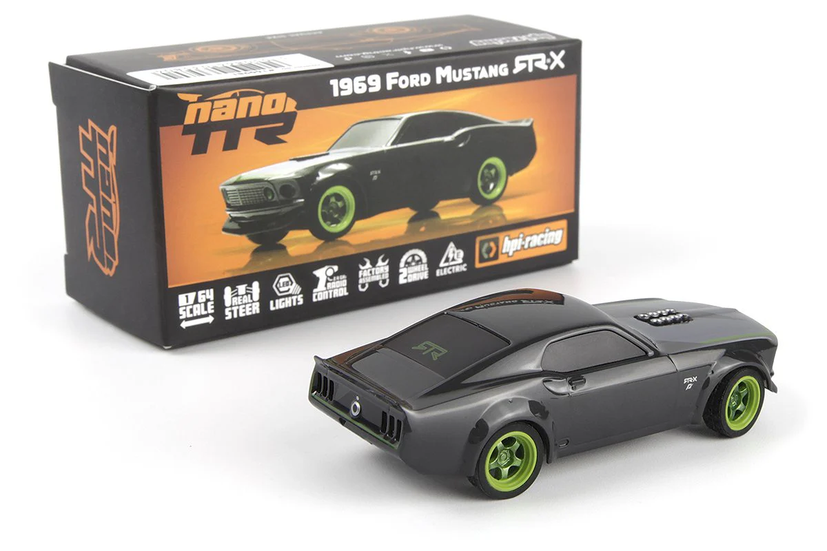 HPI 1/64 nano TTR 1969 Ford Mustang RTR-X (voiture uniquement) - HP160981 - Image 2