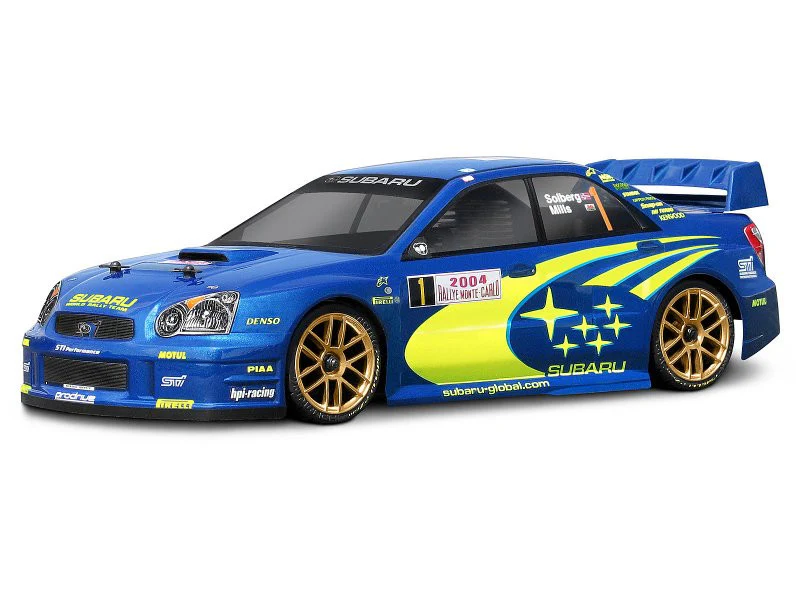 HPI 17505 Carrosserie transparente 200mm Subaru Impreza Wrc 2004 Monte Carlo