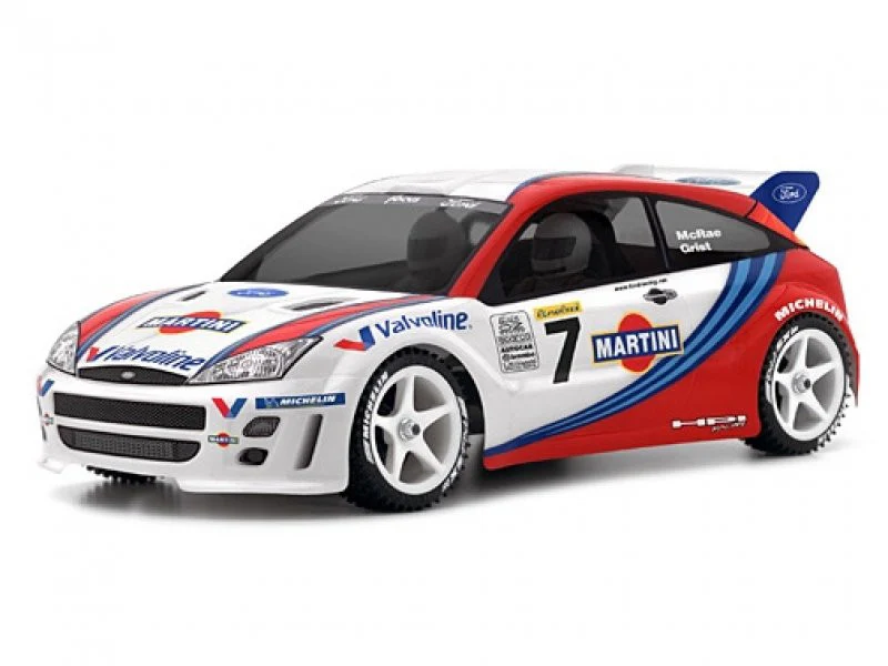 HPI 7412 Carrosserie transparente 200mm Ford Focus Wrc
