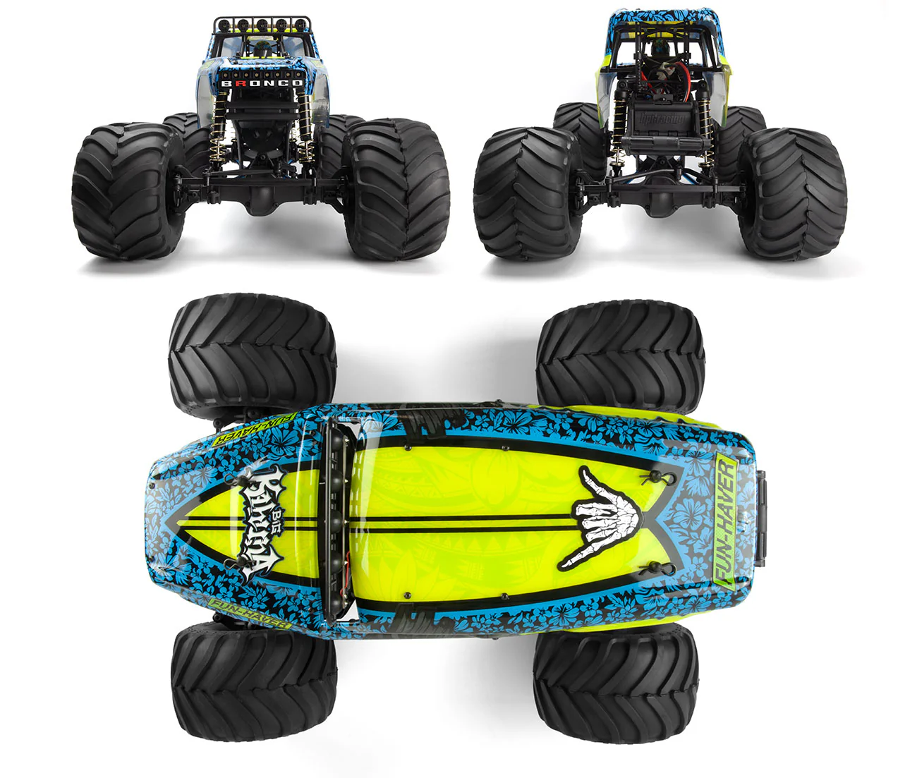 HPI Monster King 1/10 Ford Bronco Big Kahuna 160765 - Image 9