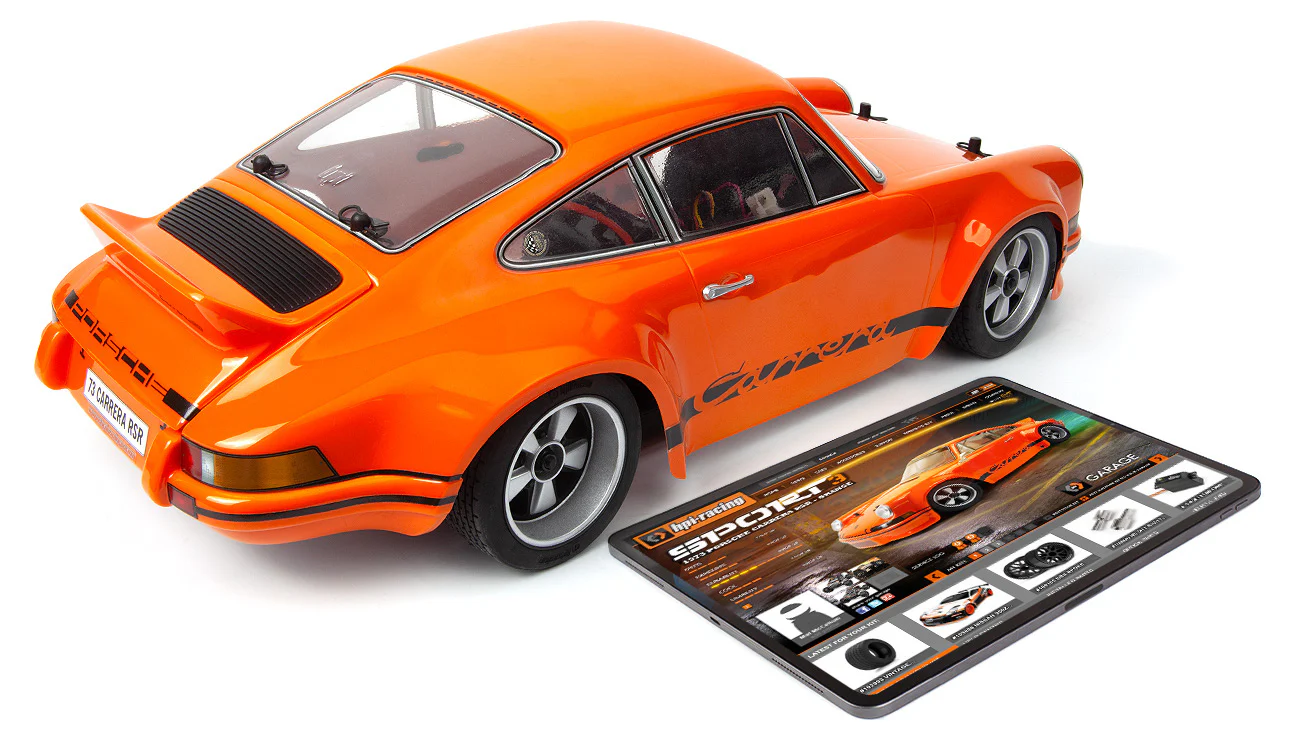 HPI Racing Sport 3 1973 Porsche Carrera RSR - Orange 161209 - Image 16