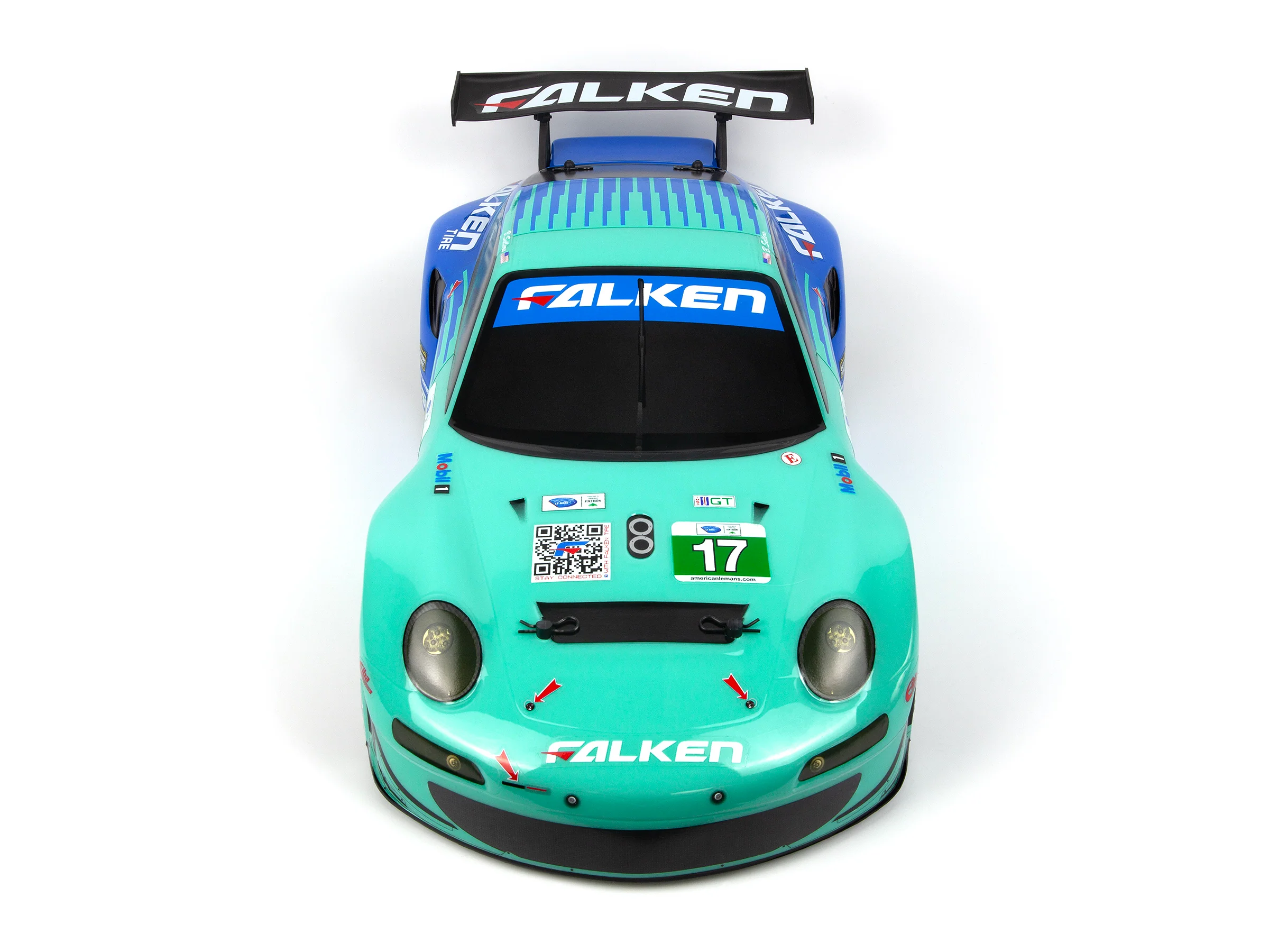 HPI Racing Sport 3 Porsche 911 GT3 RSR Falken FLUX - HP160781 - Image 12