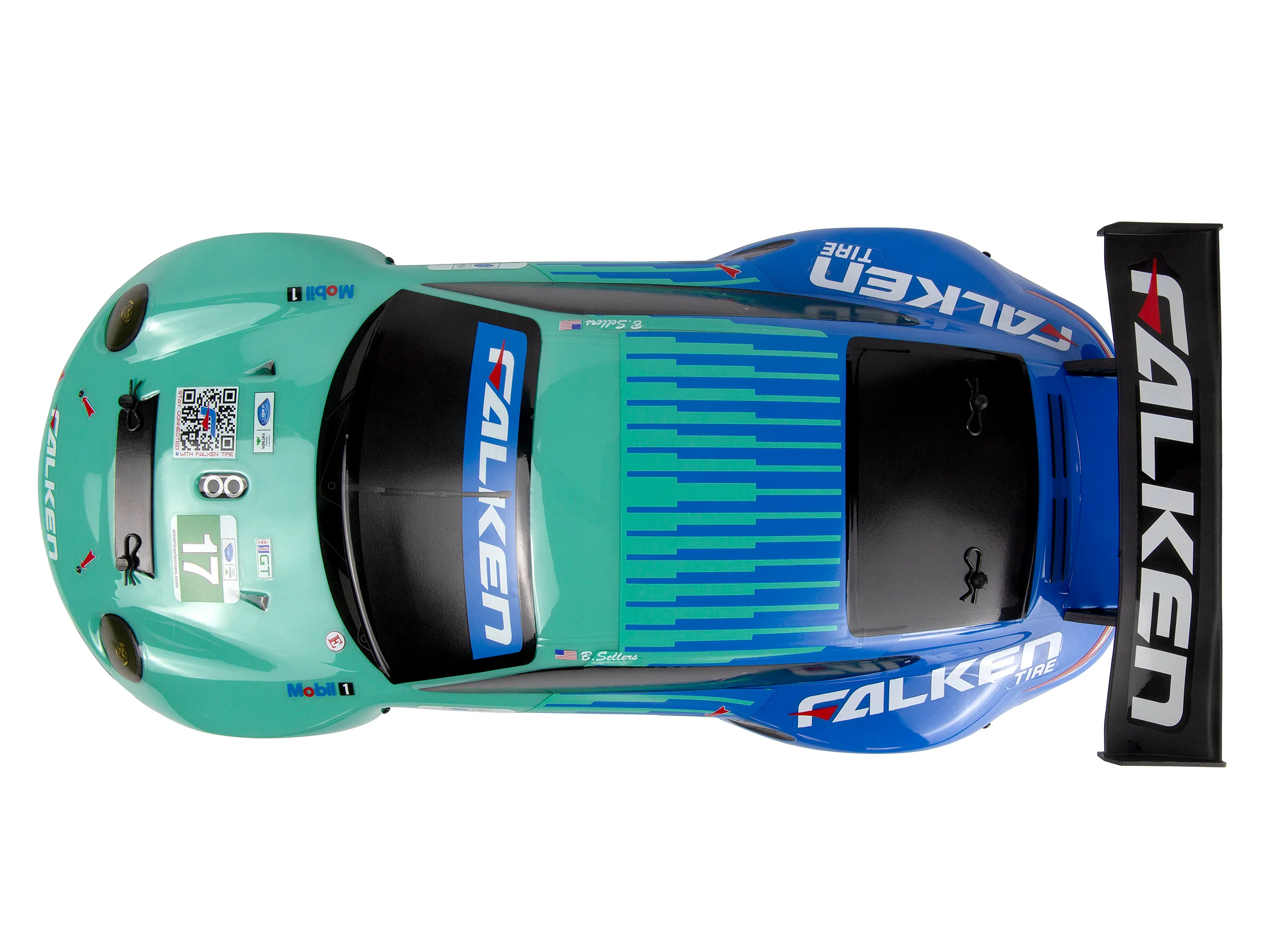 HPI Racing Sport 3 Porsche 911 GT3 RSR Falken FLUX - HP160781 - Image 15