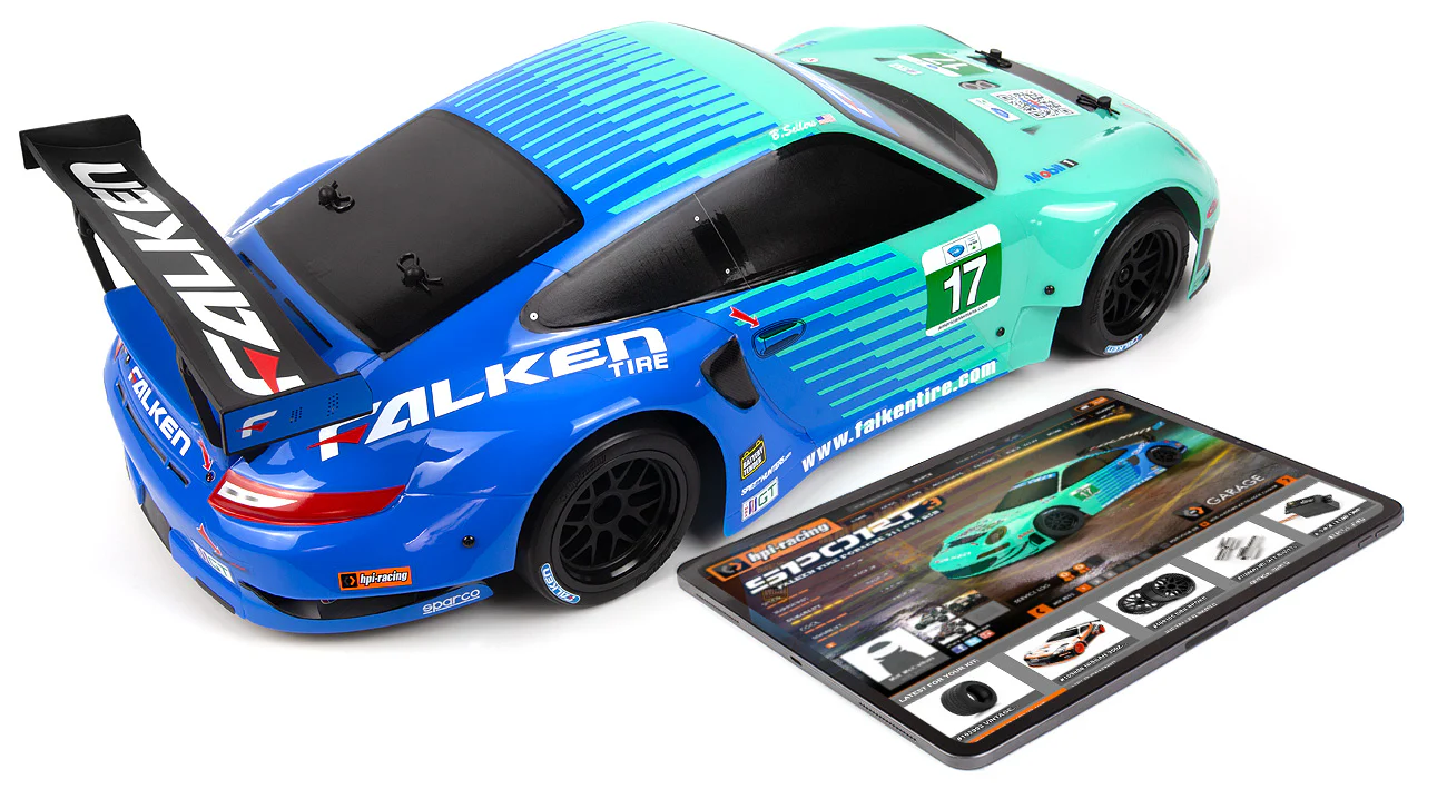 HPI Racing Sport 3 Porsche 911 GT3 RSR Falken FLUX - HP160781 - Image 3