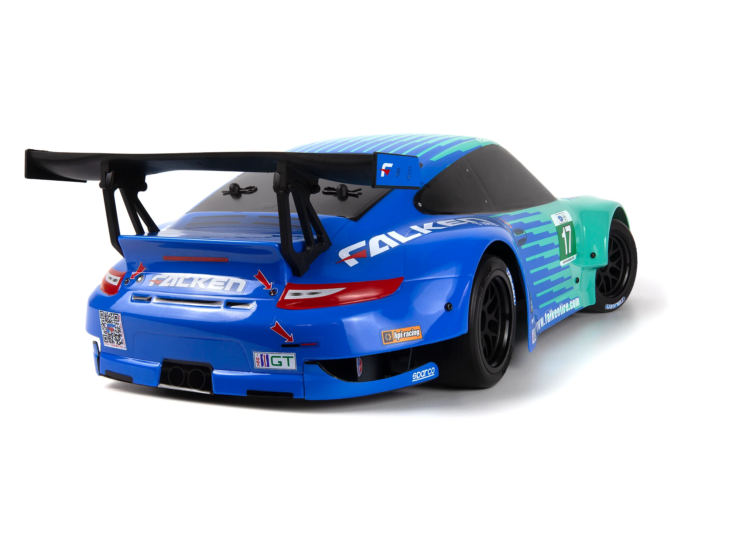 HPI Racing Sport 3 Porsche 911 GT3 RSR Falken - 160780 - Image 14