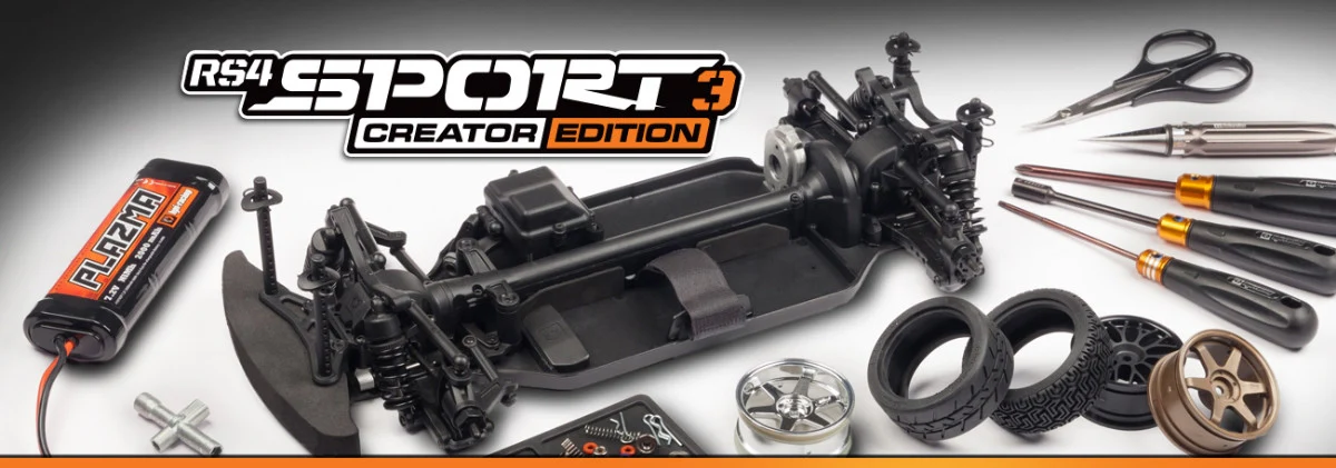 HPI RS4 Sport 3 Creator Edition KIT à monté 118000 - Image 5