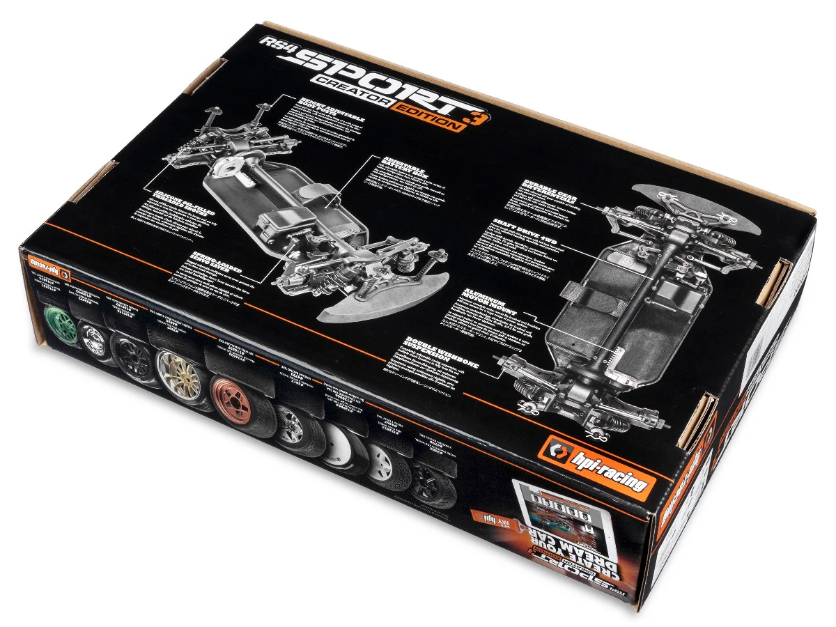 HPI RS4 Sport 3 Creator Edition KIT à monté 118000 - Image 6