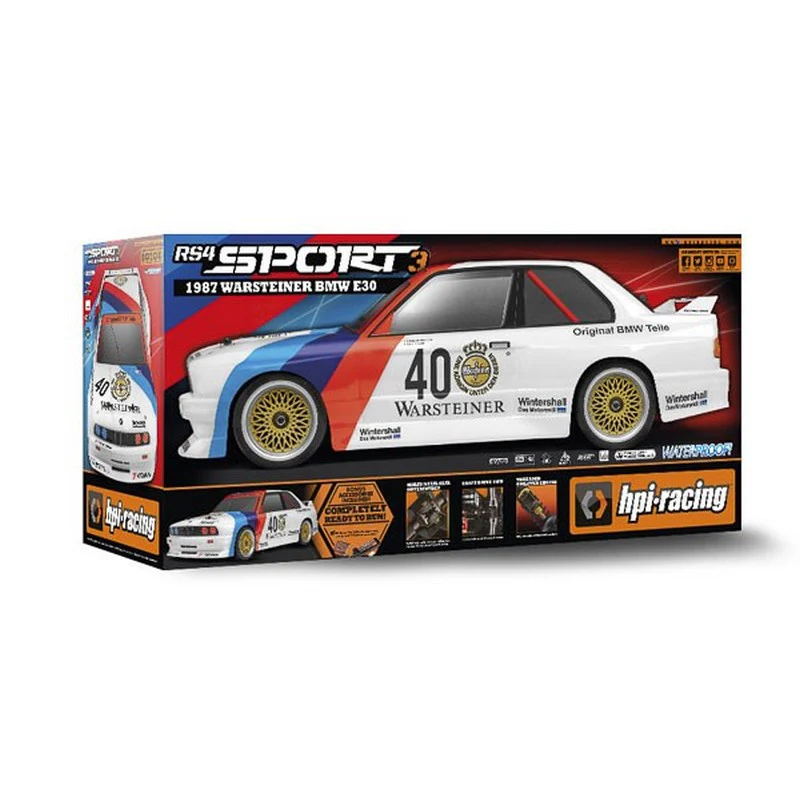 HPI Voiture de Piste 1/10 BMW M3 E30 Warsteiner RS4 Sport 3 - 120103 - Image 10