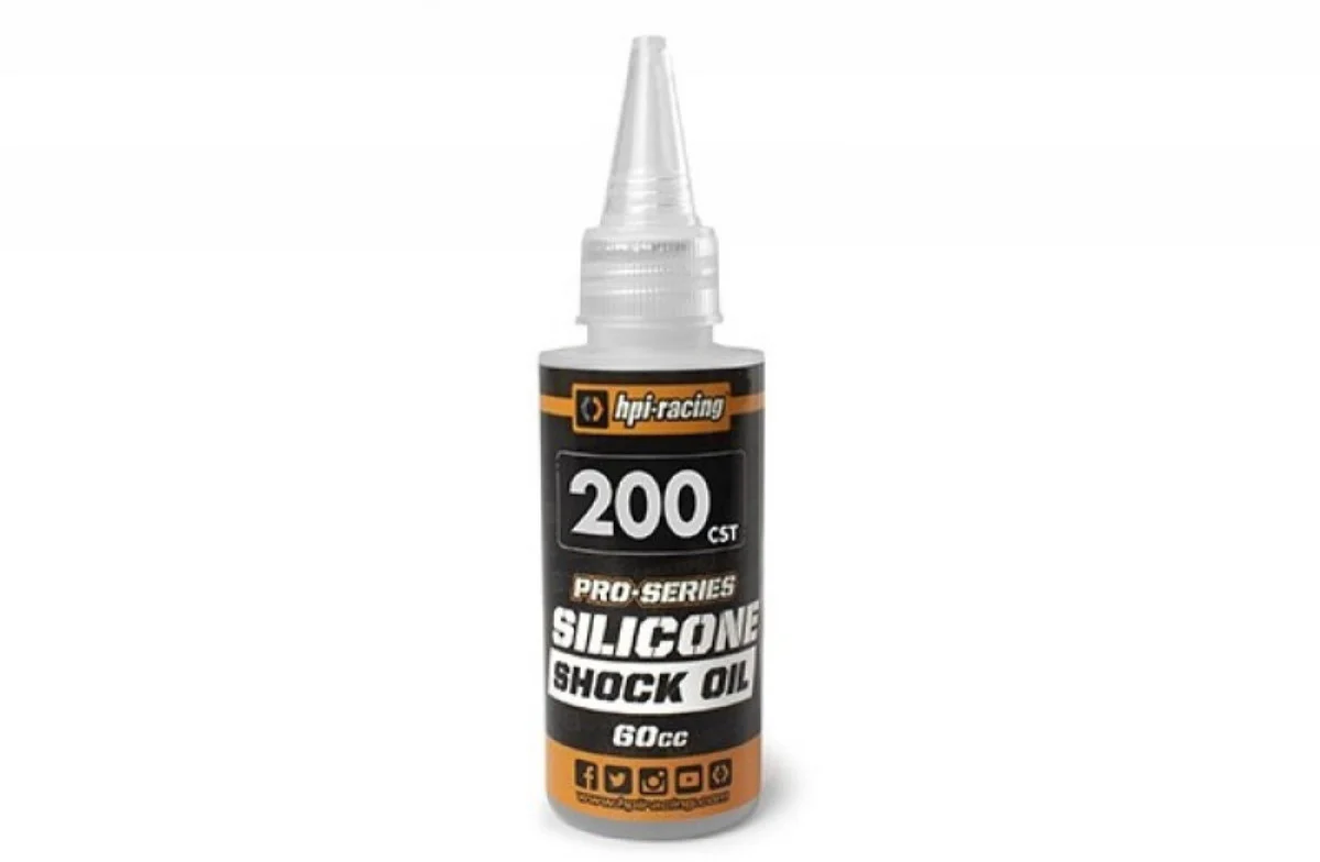 Huile d'amortisseurs HPI Racing Pro Series 200Cst 60cc - HP160382 / 20WT