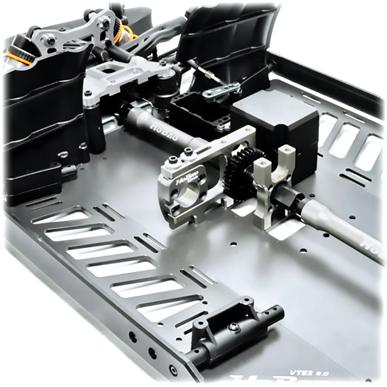 Hyper VTE2 On-Road Extreme Speed 1/7 chassis seul prémonté - Image 7