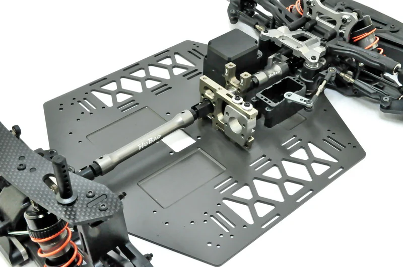 Hyper VTE2 On-Road Extreme Speed 1/8 chassis seul prémonté HB-VTE2-8 - Image 5