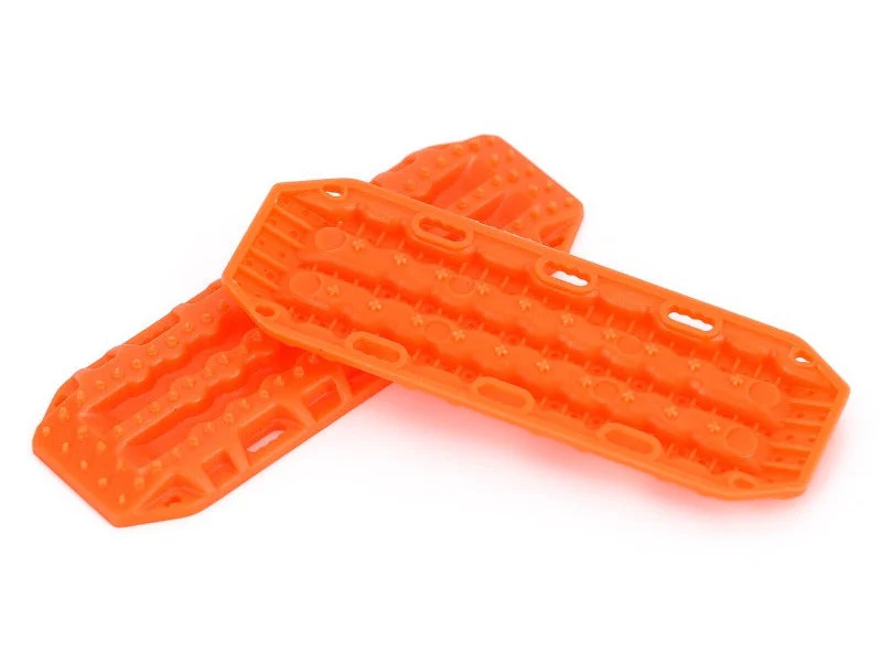 Injora 2 plaques sable orange pour mini crawlers 1/24 1/18 RC