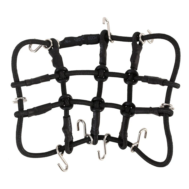 Injora Filet à bagages noir pour mini crawlers 1/24 1/18 RC