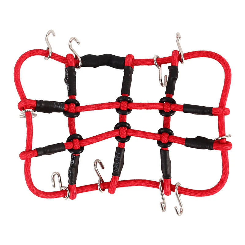 Injora Filet à bagages rouge pour mini crawlers 1/24 1/18 RC