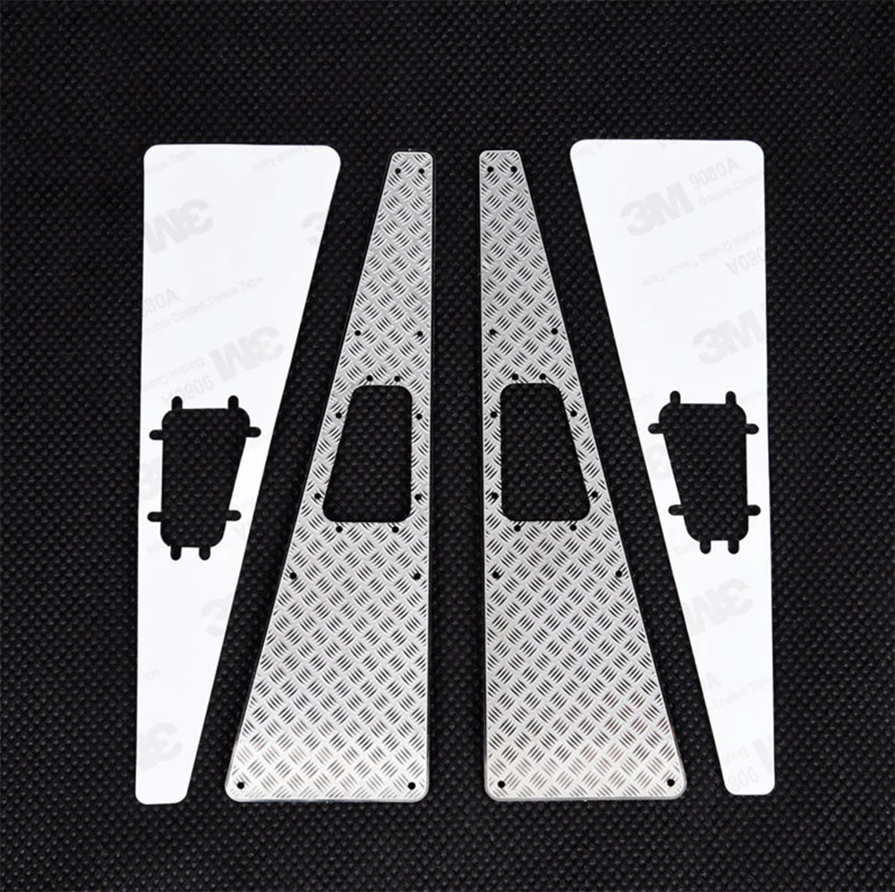 INJORA Grille d'admission à plaque antidérapante en métal pour Traxxas TRX-4 Defender