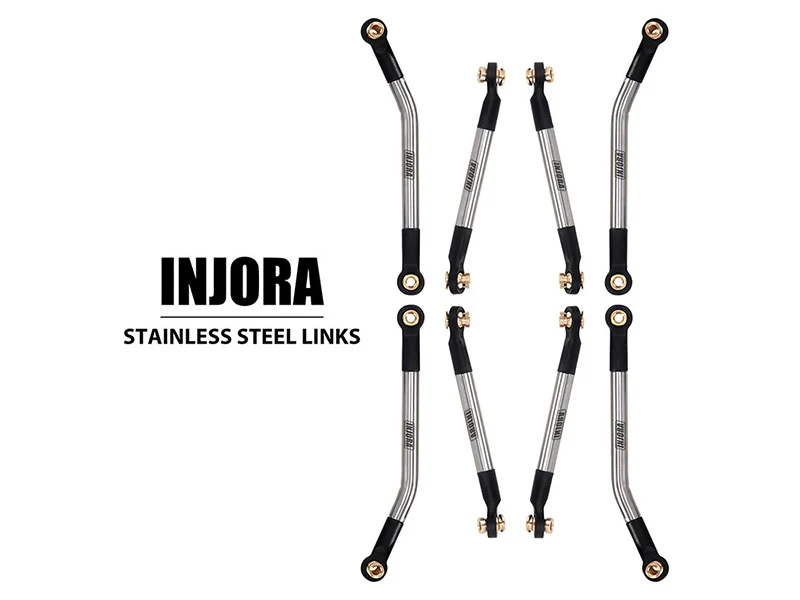 Injora Kit de biellettes alu pour FMS 1/18 FCX18 - Image 3