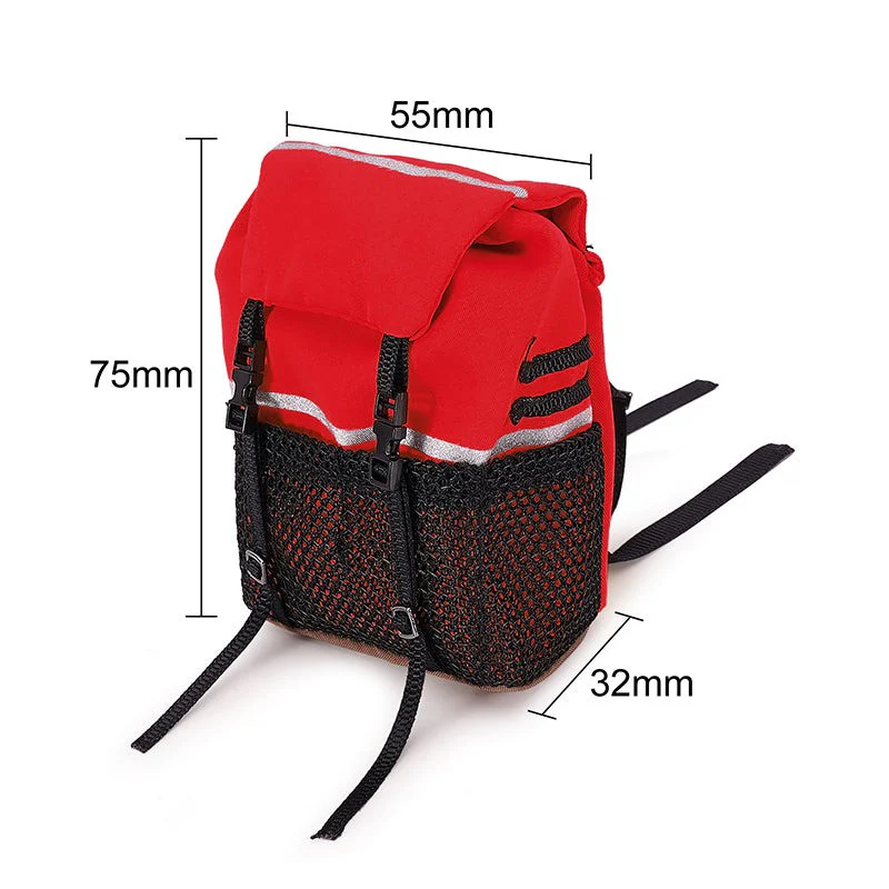 INJORA Mini sac à dos de décoration pour crawler RC 1/10 - INA-114RD - Image 8