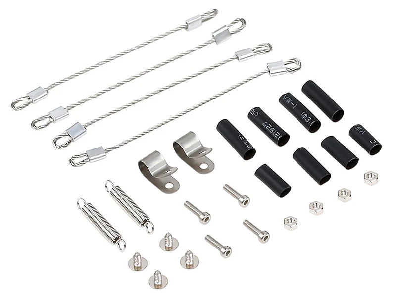 INJORA RC corde en acier pour 1/10 RC Rock Crawler