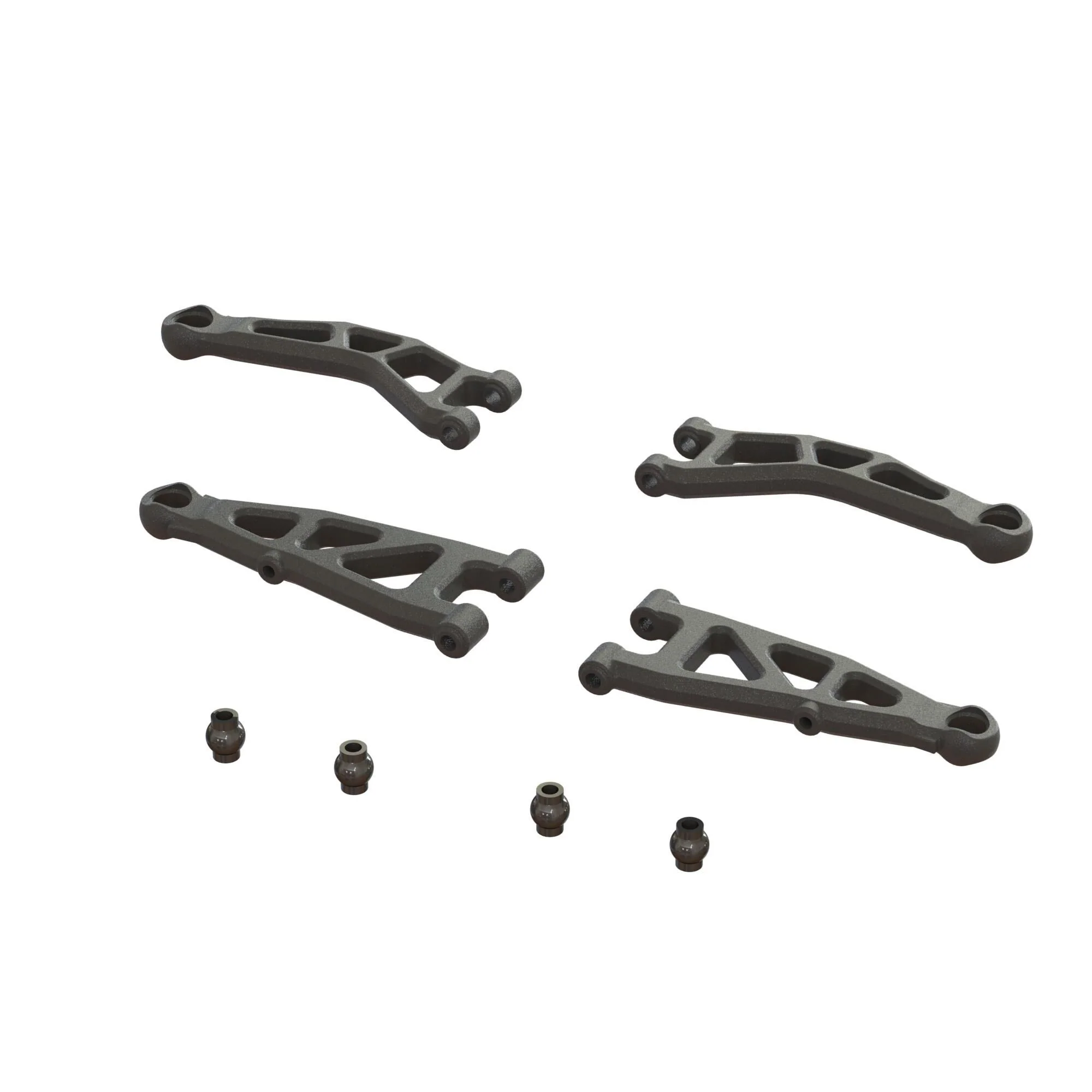 Jeu de bras de suspension avant A Arrma Grom - ARA330809