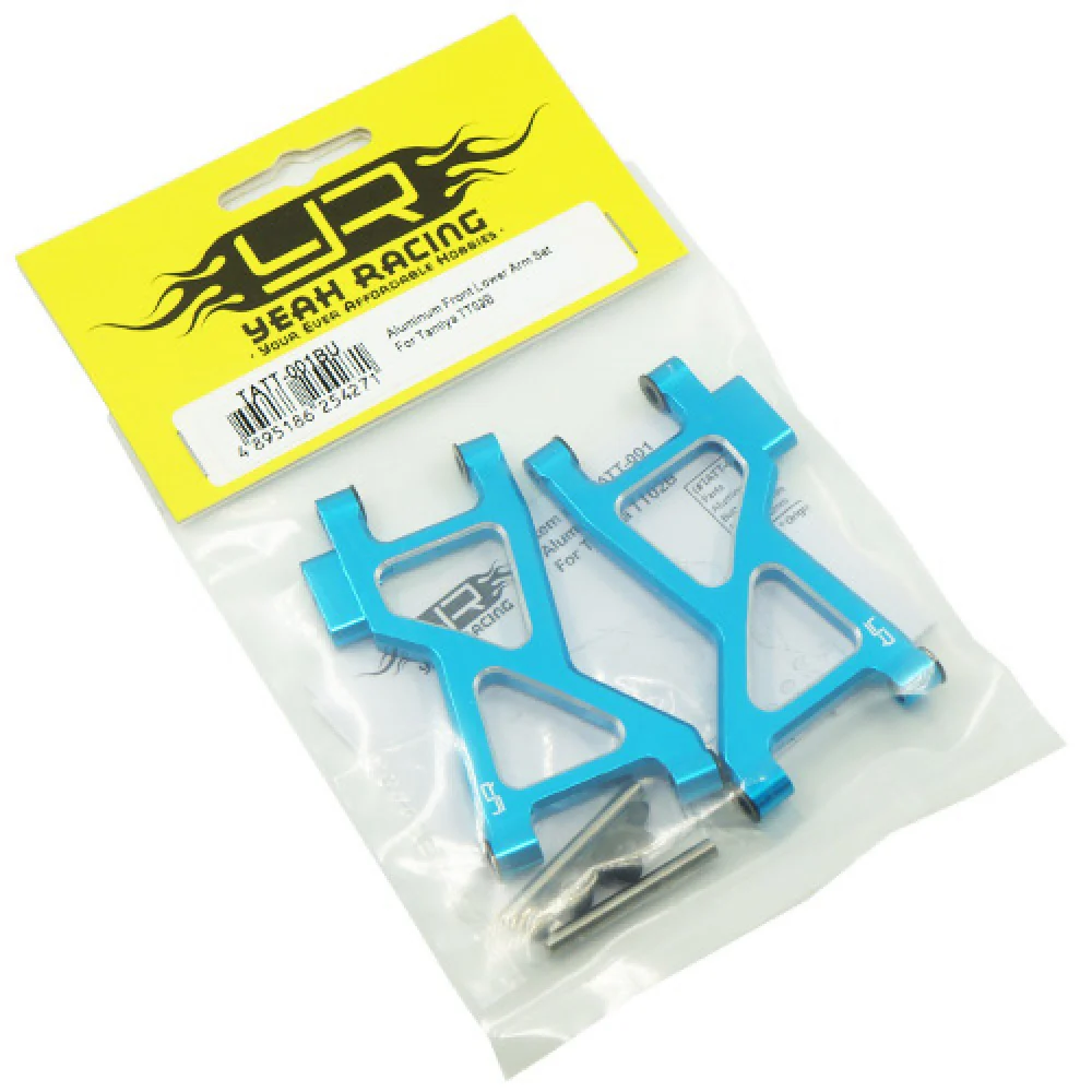 Jeu de bras inférieurs avant en aluminium pour Tamiya TT02B - Image 2