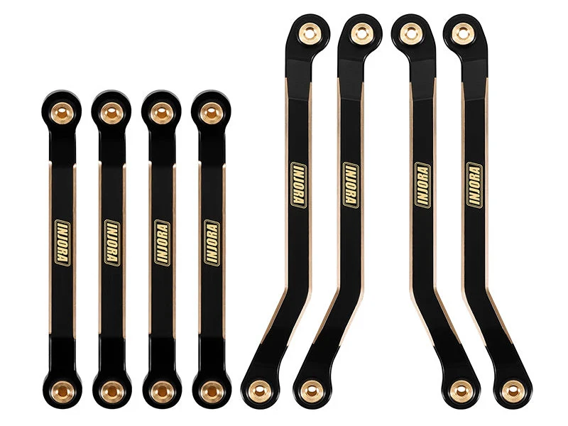 Jeu de maillons à dégagement élevé en laiton noir INJORA pour 1/24 FMS FCX24M - Image 7