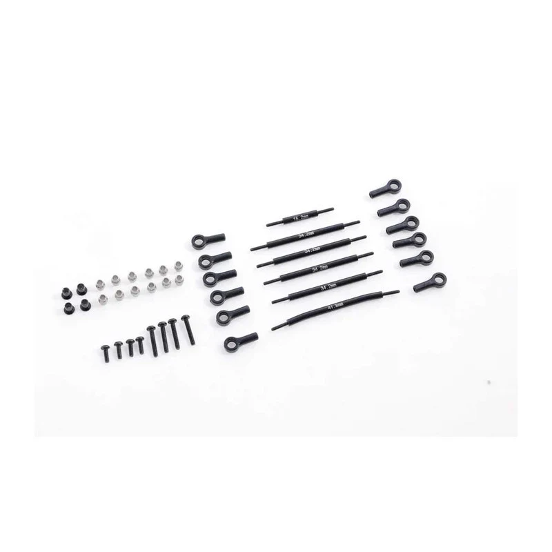 Jeu de tiges métalliques 1/18 FCX18 LC80 land cruiser - C2266