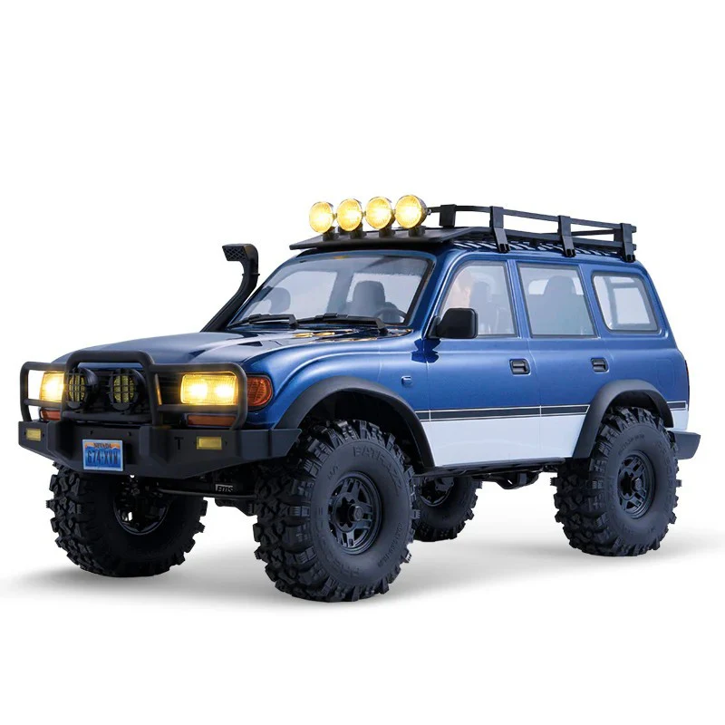 1/10 Toyota LC80 FCX10Pro V2 ARTR  (version RS) bleu - FMS11061RS-BU-PRO2