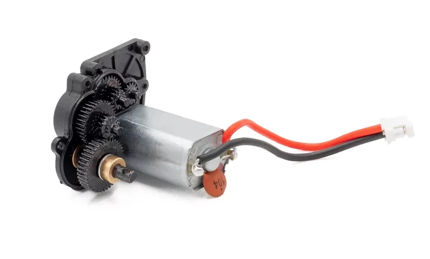 Kit de transmission central renforcé en métal + moteur Hobbytech CRX18 - CRX18-101