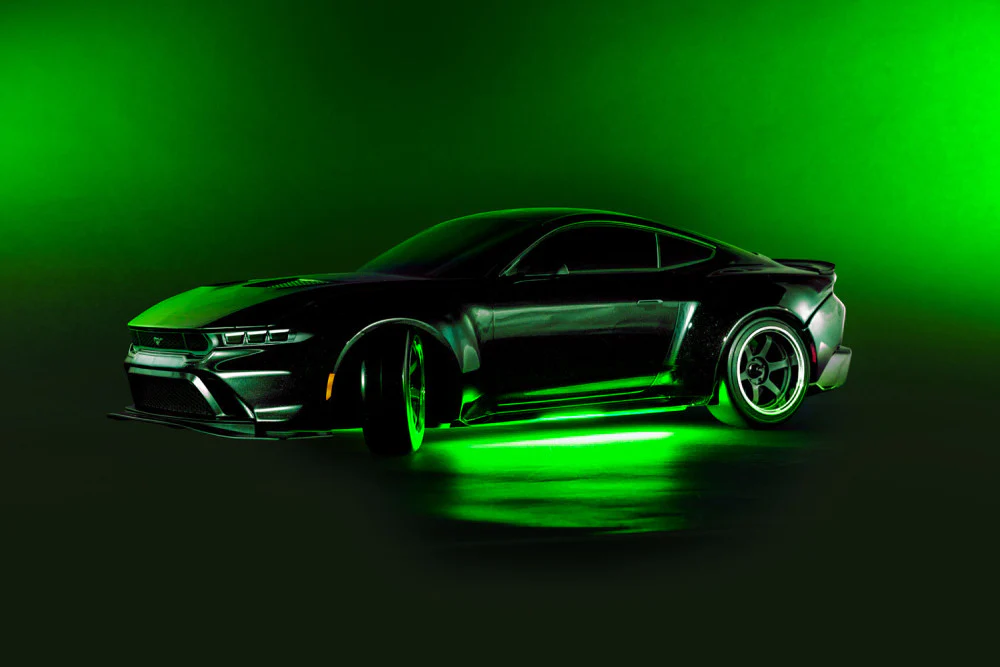 Kit d'éclairage LED pour bas de caisse vert 4-Tec - Traxxas 10590-GRN - Image 4