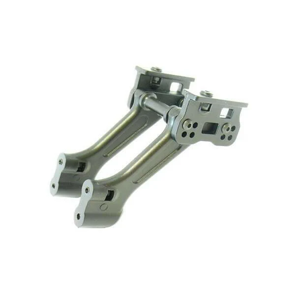 Kit support d'aileron plastique pour EPX2, STR8 - Hobbytech STR-056