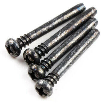 Kyosho Axes de triangles filetés (4) 3x25mm (92418) K.97039-25